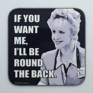 Susan Round Back - I'm Alan Partridge Coaster / Bar Mat -Sturdy, Gloss, Original - Picture 1 of 2