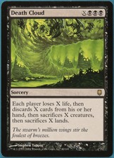 Death Cloud Darksteel NM Black Rare MAGIC GATHERING CARD (ID# 230863) ABUGames
