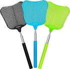 Fly Swatters Telescopic Flyswatter Heavey Duty Set With Stainless Steel Extendab