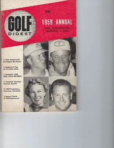 1959 MARCH Golf Digest magazine Dow Finsterwald Arnold Palmer GOOD NO LABEL - Picture 1 of 1