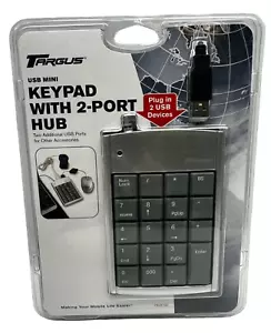 Targus PAUK10U Numeric Keypad with USB Hub New Sealed - Picture 1 of 2