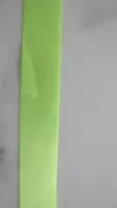 7/8" Key Lime Single Face Satin Ribbon - BTY - Picture 1 of 1