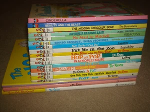 Bright and Early Beginner Books LOT Dr Seuss Arthur Lopshire Bear Disney HC Kids - Picture 1 of 12