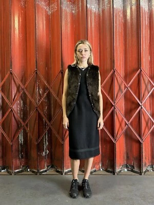 Comme Des Garçons Faux Fur Gilet  - Image 1 of 4