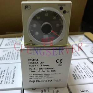 1PC New Fuji MS4SA-AP 100-240VAC Time Relay - Picture 1 of 1