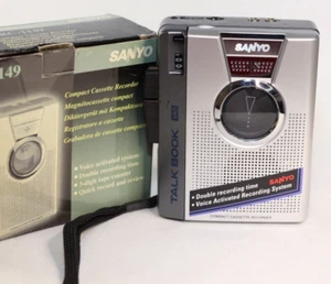 Sanyo Cassette Recorder BOXED TRC-1149 - (Fully Operational) SN:M5X35572 - Picture 1 of 12