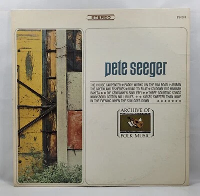 Pete Seeger - Pete Seeger [1969 Reissue] [Used Vinyl Record LP] - Image 1 of 4