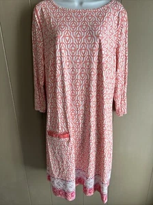Cabana Life Geometric Multi-Color Shift Cover Up/Dress Women’s Size 1X - Picture 1 of 13