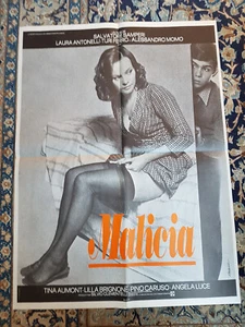 Poster 1973 MALICIA 60x80 Laura ANTONELLI Salvatore SAMPERI - Bild 1 von 1