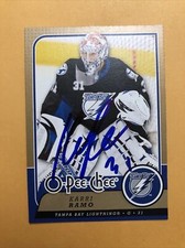 Karri Ramo Signed Tampa Bay Lightning Card 2