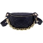 Luxury Women Fanny Pack  Handbags  Chest Bag  New Waist Bag Thick Chain Shoulder