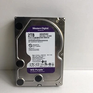 Western Digital WD Purple WD20PURZ-85GU6Y0 2TB 3.5" Desktop Hard Drive SATA - Afbeelding 1 van 3