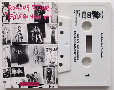 ROLLING STONES - EXILE ON MAIN ST (4501964) 1989 UK CASSETTE REISSUE CODE CB402 - Image 1 of 3