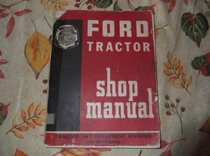 FORD 600 700 800 900 601 7014 801 901 1801 TRACTOR SHOP SERVICE REPAIR MANUAL - Picture 1 of 6