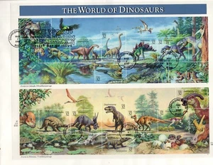 Scott 3136 - The World Of Dinosaurs. First Day Of Issue Cover. #02 3136fdi - Picture 1 of 2