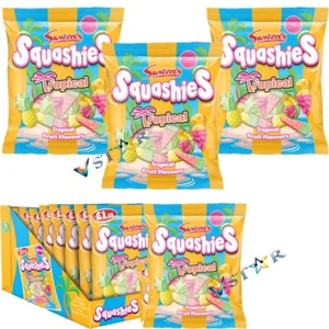 Swizzels Squashies Tropical Flavour Gums 100g Perfect Treat- New Edition - Picture 1 of 5