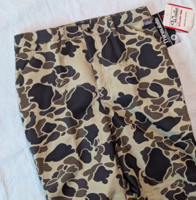 Walls Vintage 80s Deadstock Blizzard-Pruf Duck Camo Thinsulate Pants Sze 36 Long - Image 1 of 4