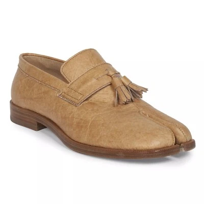Maison Margiela Paper Tabi Tassel Loafers Flats in Clay Size 37 - Image 1 of 4