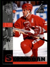 1997-98 Pinnacle Inside Hockey Promo #1 Brendan Shanahan Detroit Red Wings