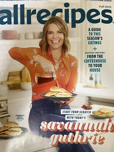 Allrecipes Fall 2023 Savannah Guthrie Magazine - Foto 1 di 2