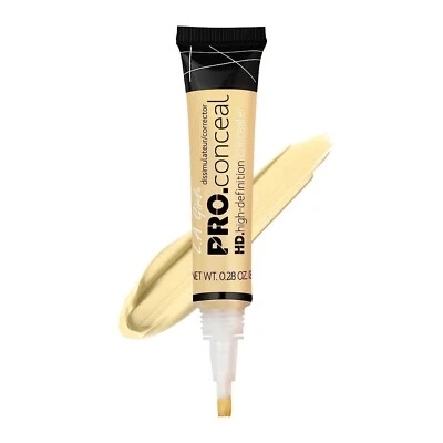 L.A. GIRL HD Pro Conceal Concealer LIGHT YELLOW GC995 LA corrector - Image 1 of 4