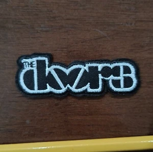 The Doors Band Patch Classic Rock Music 60s Embroidered Iron On 1x2.75" - Picture 1 of 3