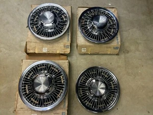 69 70 CHEVROLET NOVA CAMARO CHEVLLE SET OF 4 WIRE HUBCAPS 3957061 OEM NOS - Picture 1 of 10
