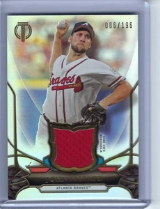 2016 Topps Tribute Tribute Relics 86/196 John Smoltz #TR-JS HOF - Picture 1 of 2
