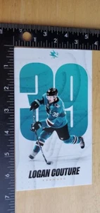 Logan Couture San Jose Sharks Postcard Ottawa 67s Geneve Servette Worcester - Picture 1 of 5