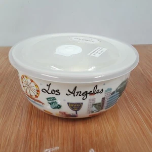 Grace Pantry Los Angeles bedeckt belüftet Suppenschüssel 22 Unzen Unbenutzt. - Bild 1 von 16