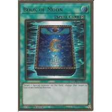 MGED-EN039 Book of Moon - 1st Edition Premium Gold Rare - YuGiOh Trading Card