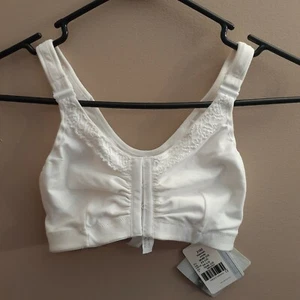 Amoena Mastectomy Hannah Front Closure Wire Free Comfort Bra Size XS C/D NWT - Picture 1 of 3