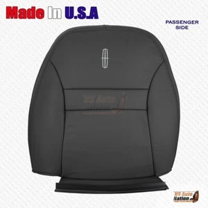 1993 1994 1995 1996 For Lincoln Mark 8 Passenger Top Genuine Leather Cover Black - Picture 1 of 7