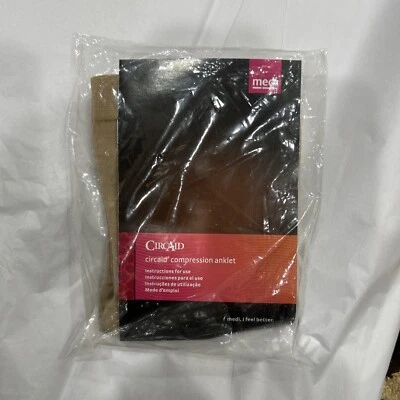 CIRCAID Comfort Compression Anklet Size Large Tan New in Package - Image 1 of 2
