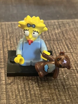 Maggie Simpson - Simpsons LEGO Collectible Minifigure Figure Teddy Bear - Image 1 of 4