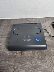 Vtg Sony ICF-CD1000 AM/FM CD Alarm Clock Radio With Power Supply - Picture 1 of 4