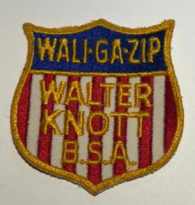 Wali-Ga-Zip Walter Knott California Patch   Boy Scout MX3 - Picture 1 of 1