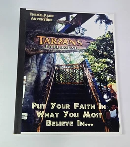 Disneyland Tarzan’s Treehouse Theme Park Adventure Magazine – Rare Color Cover - Picture 1 of 8