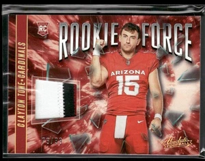 2023 Panini Absolute Clayton Tune Rookie Force Gold #/99 #RF-7 - Picture 1 of 2