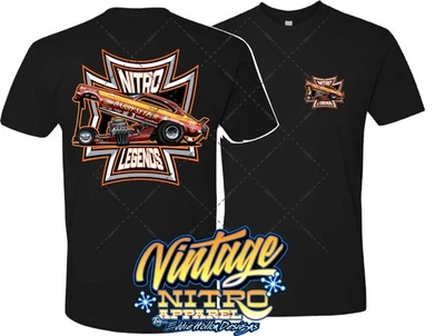 Barry Setzer Nitro Legends Vega Funny Car (Pat Foster) (310) T 恤 — 第 1/3 张图片