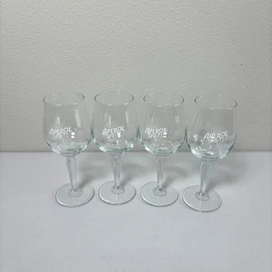 Juego de 4 copas de pedestal con tallo de copa de cóctel de vino Aperol Spritz - Imagen 1 de 7