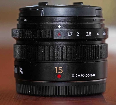 DJI/Panasonic Leica MFT 15 mm, F/1.7 ASPH - Immagine 1 di 3