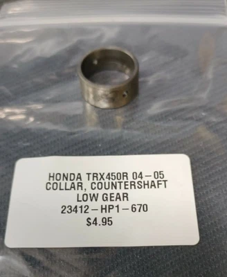 04 05 HONDA TRX450R COLLAR DE DESPEGUE, CONTRAEJE MARCHA BAJA 23412-HP1-670 Foto 1 de 2