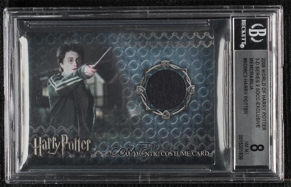 2008 Harry Potter San Diego Comic Con Promos World in 3-D /550 BGS 8 ne4 - Image 1 of 3