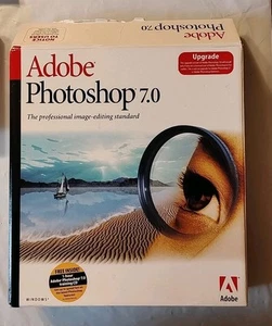 Adobe Photoshop 7 Upgrade Literature CDs Plus Adobe Photo Shop 4, 5 And 5.6 - Picture 1 of 24