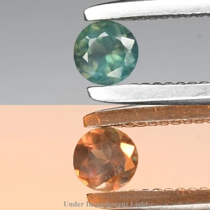 💎 0.10ct 2.5mm Round Natural Green Alexandrite - Russia Gemstone - Picture 1 of 6