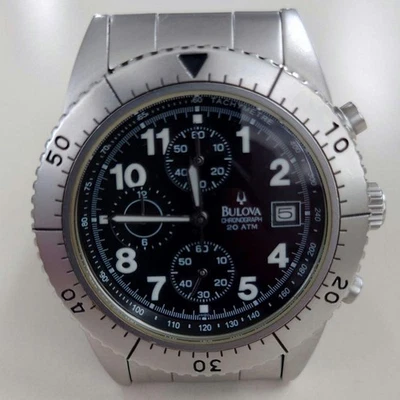 Bulova Chronograph Ref.BVD103 1990s Quartz 200M Water Resistant con... - Immagine 1 di 4