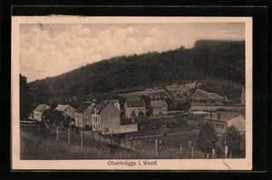 Oberbrügge i. Westf., Ortsansicht im Grünen, Ansichtskarte  - Picture 1 of 2