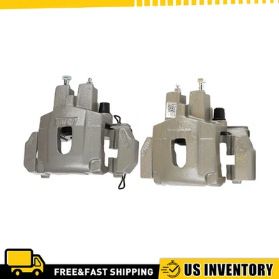 Rear Left Right Brake Calipers w/ Brackets for 1999 - 2004 Jeep Grand Cherokee - Image 1 of 4