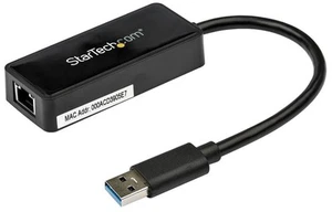STARTECH - Adaptateur USB 3.0 vers Ethernet Gigabit avec Port USB - Photo 1/2